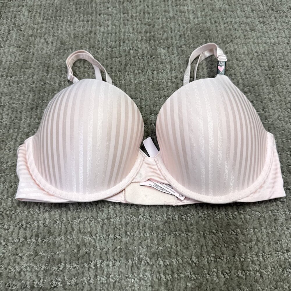 Victoria’s Secret T-Shirt Bra Pink Women’s Size 32D NWT - Picture 3 of 8